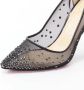 Christian Louboutin Pre-owned Mesh heels Black Dames - Thumbnail 7