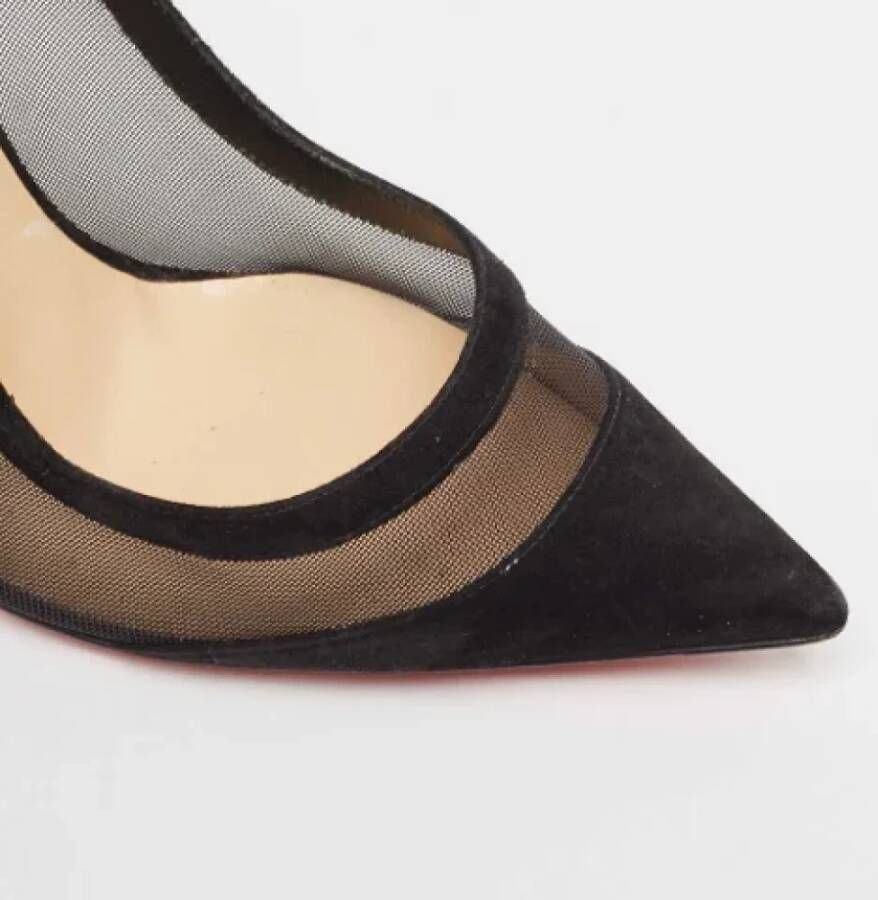 Christian Louboutin Pre-owned Mesh heels Black Dames