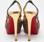 Christian Louboutin Pre-owned Mesh heels Black Dames - Thumbnail 5