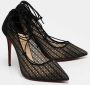 Christian Louboutin Pre-owned Mesh heels Black Dames - Thumbnail 4