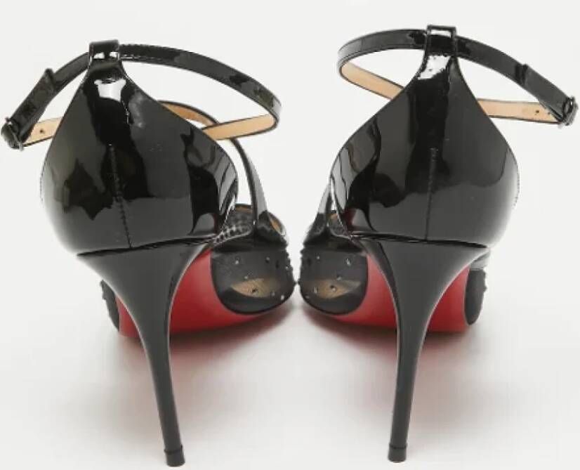 Christian Louboutin Pre-owned Mesh heels Black Dames