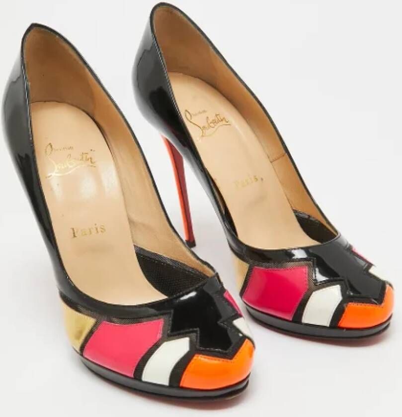 Christian Louboutin Pre-owned Mesh heels Multicolor Dames