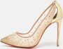 Christian Louboutin Pre-owned Mesh heels Yellow Dames - Thumbnail 2