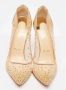 Christian Louboutin Pre-owned Mesh heels Yellow Dames - Thumbnail 3