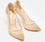 Christian Louboutin Pre-owned Mesh heels Yellow Dames - Thumbnail 4