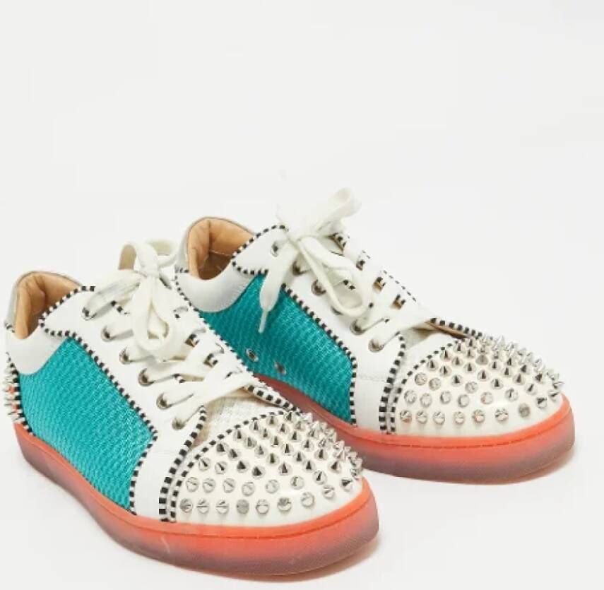 Christian Louboutin Pre-owned Mesh sneakers Multicolor Heren