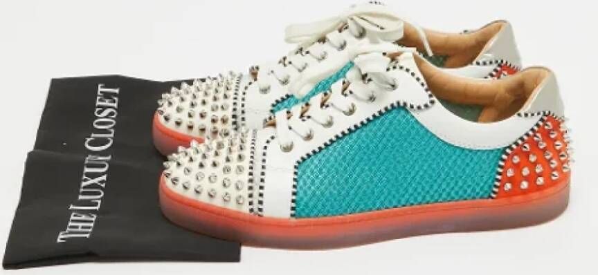 Christian Louboutin Pre-owned Mesh sneakers Multicolor Heren