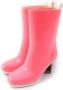 Christian Louboutin Pre-owned Plastic boots Pink Dames - Thumbnail 2