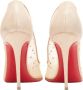 Christian Louboutin Pre-owned Plastic heels Beige Dames - Thumbnail 4