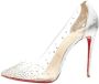 Christian Louboutin Pre-owned Plastic heels Gray Dames - Thumbnail 4