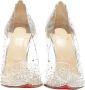 Christian Louboutin Pre-owned Plastic heels Gray Dames - Thumbnail 3