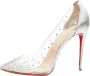 Christian Louboutin Pre-owned Plastic heels Gray Dames - Thumbnail 4