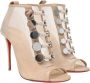 Christian Louboutin Pre-owned Polyester boots Beige Dames - Thumbnail 4