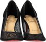 Christian Louboutin Pre-owned Polyester heels Black Dames - Thumbnail 3