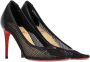 Christian Louboutin Pre-owned Polyester heels Black Dames - Thumbnail 4