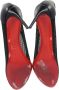 Christian Louboutin Pre-owned Polyester heels Black Dames - Thumbnail 6