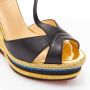 Christian Louboutin Pre-owned Pony hair espadrilles Black Dames - Thumbnail 7