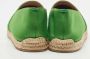 Christian Louboutin Pre-owned Satin flats Green Dames - Thumbnail 5