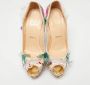 Christian Louboutin Pre-owned Satin heels Beige Dames - Thumbnail 3