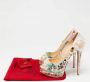 Christian Louboutin Pre-owned Satin heels Beige Dames - Thumbnail 9