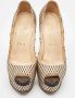 Christian Louboutin Pre-owned Satin heels Beige Dames - Thumbnail 3