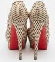 Christian Louboutin Pre-owned Satin heels Beige Dames - Thumbnail 5