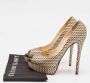 Christian Louboutin Pre-owned Satin heels Beige Dames - Thumbnail 9