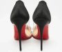 Christian Louboutin Pre-owned Satin heels Black Dames - Thumbnail 5