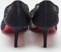 Christian Louboutin Pre-owned Satin heels Black Dames - Thumbnail 5