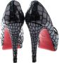 Christian Louboutin Pre-owned Satin heels Gray Dames - Thumbnail 4