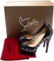 Christian Louboutin Pre-owned Satin heels Gray Dames - Thumbnail 7