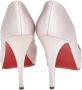 Christian Louboutin Pre-owned Satin heels Pink Dames - Thumbnail 4