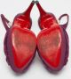 Christian Louboutin Pre-owned Satin heels Purple Dames - Thumbnail 6