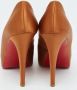 Christian Louboutin Pre-owned Satin heels Yellow Dames - Thumbnail 5