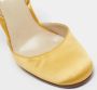 Christian Louboutin Pre-owned Satin heels Yellow Dames - Thumbnail 7