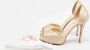 Christian Louboutin Pre-owned Satin heels Yellow Dames - Thumbnail 8