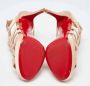 Christian Louboutin Pre-owned Satin sandals Beige Dames - Thumbnail 6