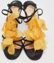 Christian Louboutin Pre-owned Satin sandals Black Dames - Thumbnail 2