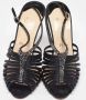 Christian Louboutin Pre-owned Satin sandals Black Dames - Thumbnail 3