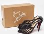 Christian Louboutin Pre-owned Satin sandals Black Dames - Thumbnail 9