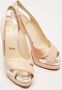 Christian Louboutin Pre-owned Satin sandals Pink Dames - Thumbnail 4