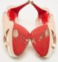 Christian Louboutin Pre-owned Satin sandals Pink Dames - Thumbnail 6