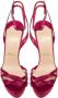 Christian Louboutin Pre-owned Satin sandals Pink Dames - Thumbnail 2