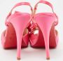 Christian Louboutin Pre-owned Satin sandals Pink Dames - Thumbnail 5