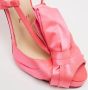 Christian Louboutin Pre-owned Satin sandals Pink Dames - Thumbnail 7