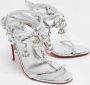 Christian Louboutin Pre-owned Silver sandals Gray Dames - Thumbnail 3