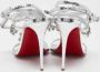 Christian Louboutin Pre-owned Silver sandals Gray Dames - Thumbnail 4