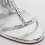 Christian Louboutin Pre-owned Silver sandals Gray Dames - Thumbnail 6