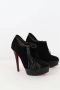 Christian Louboutin Pre-owned Suede boots Black Dames - Thumbnail 3