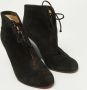 Christian Louboutin Pre-owned Suede boots Black Dames - Thumbnail 3